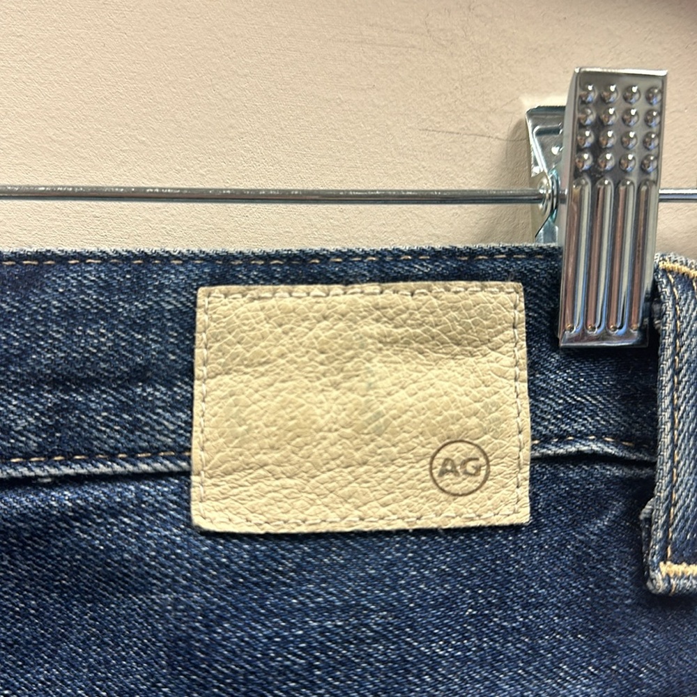 Ag Adriano Goldschmied The Rhett Vintage High-waisted Straight Leg Jeans Size 26 - Picture 6 of 8